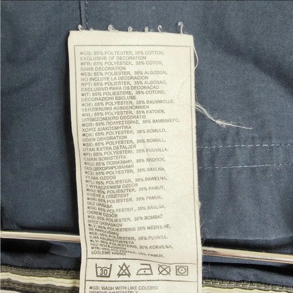 Vintage Nike Women's Blue Running Gym Workout Shorts UK Size 8 - Picture 4 of 4